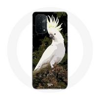 Coque pour Oppo A74 Cacatoes Perroquets Blanc sur l'arbre balta
