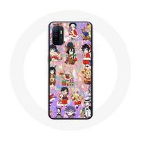 Coque pour Oppo A53 Demon slayer merry christmas affiche le cadeau de noël
