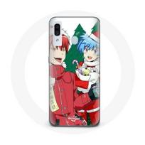 Coque pour Samsung Galaxy A20 Karma et Nagisa Assassination Classroom Anime Christmas day