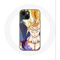 Coque pour Iphone 14 Plus Dragon Ball Manga Anime Sangoku Visage énervé - Maniacase