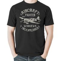 Aircraft Fighter Warhawk Plane Pilot Trooper Planes Army Usaf Unisex T-Shirt S