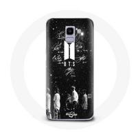 Case - BTS - Samsung Galaxy J6 2018 - Soft - Black - Signature Members