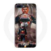 Coque pour Iphone 8 Plus Formule 1 Max Verstappen Casque F1 - Maniacase