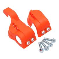Motociklo šakės dugno batų apsaugos dangtelio apsauga, skirta KTM XC XCF XCW SX SXF EXC EXCF šešių dienų TPI 125 250 350 450-500 2016-2021 m. oranžinė