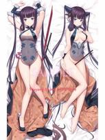 Dakimakura Anime pagalvės užvalkalas Imperatoriškoji sugulovė Yang Kalėdų 2-pusės spausdintos pagalvės užvalkalas, apkabinantis kūną 40x120cm Peach Skin