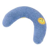 Soft Fluffy Cat Neck Pillow Calming U-Shaped Joint Relief Sleeping Improve Neck mėlyna