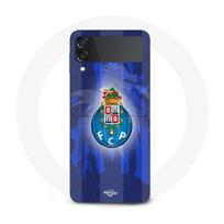Coque Samsung Galaxy Z Flip4 fcp porto fond bleu portugal mėlyna