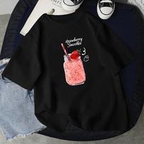 Women T Shirts Funny Kawaii Cute Shiba Inu Dog Print T-shirt Women Summer Loose Harajuku T Shirt Streetwear Clothes Tops Tees S balta