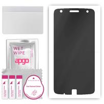 apgo Hydrogel Privacy Matte Screen Protector for Motorola Moto Z Play, Anti Spy, Hydrogel Film, Flexible, Soft TPU with positioning layer easy install