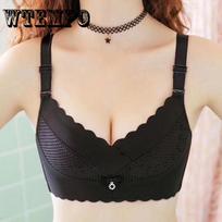 Plus Size Bra Thin Section Women Underwear Style Wide Shoulder Strap Underwear 70A gray