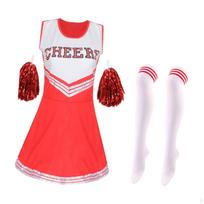 Mergaičių „Cheerleading“ uniforma „Cheer“ patogūs mokykliniai kostiumai, „Cheerleading“.