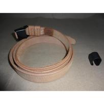 German Mauser K98 WWII Leather Sling w/Sight Hood MARKED GWX 1943-Natural C-6W-F7PH-N5D9