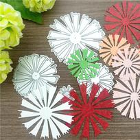 Gėlių žiedlapių metalo pjovimo formelės šablonai scrapbooking albumui dekoratyviniam įspaudimui rankų darbo popierinei kortelei dovanai dies gray