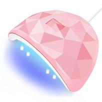 LED Nagų Džiovintuvas Lempa Nagams 18 UV Lempos Karoliukų Džiovinantis Visus Gelinius Lakus USB Įkrovimas Profesionali Manikiūro Įranga Pink-USB rožinė