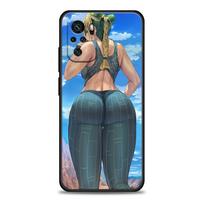 JoJos Bizarre Adventure Anime Cartoon Phone Case For Redmi Note 10 11 11S 11E 7 8 8T 9 9S 9T Pro Plus Cover Fundas Coques Shell Redmi Note 7 blue