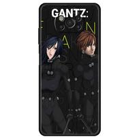 for Xiaomi poco x3 pro x3nfc pocox3pro Case mi 12 12pro 12x 11 lite 11t Funda 11ultra 9t 10t m3 m4 f1 f3 Cover Japan Anime Gantz Mi 9T black