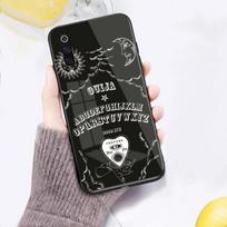 Witches Moon Tarot Witch Phone Case For Xiaomi 12 11T 10 9 Redmi Note 11 10 10S Pro Redmi 9 9A 8 Black PC Glass Phone Cover Xiaomi 12-12X
