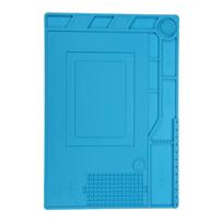 Magnetinis S150 Šilumos izoliacijos kilimėlis Didelis silikoninis litavimo padėklas elektroninės remonto darbo vietai Antistatinis kilimėlis