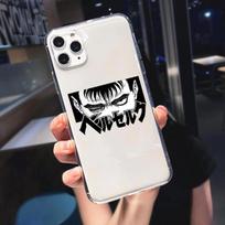 Japan Anime Berserk Clear Phone Case For iPhone 13 12 Mini 7 8 5 6 6S Plus SE 2020 SE3 2022 11 Pro X XR XS Max Transparent Funda iPhone 13Pro Max gray