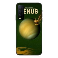 Cool Solar System Phone Case For VIVO Y95 Y93 Y31 Y20 V19 V17 V15 Pro X60 NEX Soft Black Phone Cover VIVO NEX 3 blue
