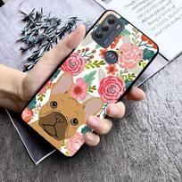 Dog Dachshund  Corgi Phone Case for Motorola Moto E32 E20 E40 G22 G52 G20 G30 G100 G60 G50 G10 GPure GStylus G9 One Action Macro Moto G9 Plus beige