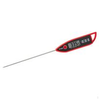 Digital Meat Insert Thermometer for Cooking,Digital Food Thermometer,Instant Read raudona