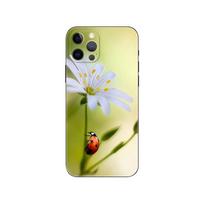 four leaf ladybug daisy phone case for iphone 14 5s 2020se 6 6s 7 8 plus x 10 XR XS 11 12 13 mini pro MAX black tpu back cover iphone 13pro MAX green