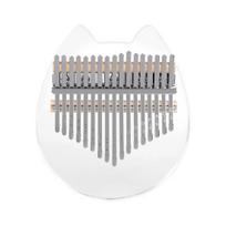 17 Keys Thumb Piano With Eva Bag Crystal Kalimba Acrylic Finger Piano Gifts For Kids Adult Beginners With Tuning Hammer Parts