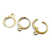 20vnt 13*16mm omarų užsegimas Kabliukai pasidaryk pats auskarams Papuošalai Raštai Papuošalai Priedai Auksinis sidabrinis naujas lydinys Gold