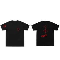 Men Cotton Letter Print T-Shirt Hip Hop Streetwear T Shirt Man Swag Fashion Short Sleeve O-neck Tee Tops XXL balta