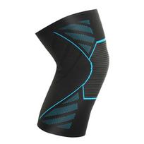 1 PC elastingi kelių įklotai, skirti sporto salės fitneso reikmenims Nailono kelių įtvarai bėgimo kelio apsaugai tinklinio atrama S black