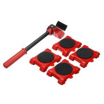 Sunkiasvorių baldų keltuvo transportavimo įrankių baldų pervežimo rinkinys 4 Move Roller 1 Ratas, skirtas kilnojamiems baldams kelti