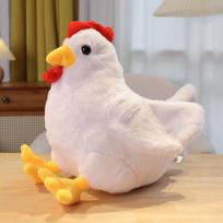 Nauja 30 cm/40 cm modeliavimo gaidys pliušiniai žaislai, įdaryti minkšti vištienos lėlės gyvūnai paukštienos pagalvė Juokingi namų pagalvėlės dekoro gimtadienio dovana 30cm
