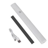 Magnetinė LED naktinė lemputė įkraunama modelio miegamojo kūno jutiklio šviesos spintelės lempa 1pc balta