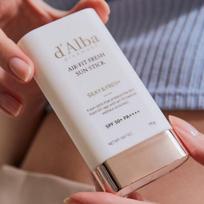 d'Alba Air Fit Fresh Sun Stick 19g SPF50+/PA++++, Kbeauty, Korean cosmetic, sample