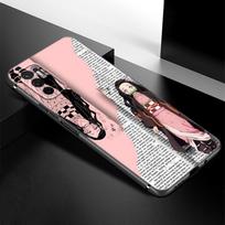 Demon Slayer Kamado Nezuko Anime Phone Case For Xiaomi Redmi Note 7 8 8T 9 9S 10 10S 10T 11 11S 4G 11E 11T Pro 5G Black Cover Redmi Note 7(Pro) gray