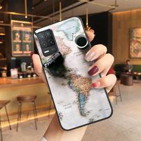 funda World Map Travel Plans Phone cover For oppo Realme 8Pro 6PRO 6i 7pro 9i 9pro C11 C21Y C21 C25Y C25S C3 Q3S XT Cases coque Realme 6