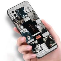 Biblija Jėzus Kristus Christian Silikoninis telefono dėklas, skirtas Xiaomi Redmi Note 11 10 9 8 Pro 11T 10T 10S 9S 8T 9 9A 9C 9T Juodas dangtelis Redmi 8