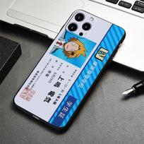 Dėklas iPhone XS 13 Pro Max 8 Plus 14 XR X 7 12 11 Mini SE2022 5S SE2 5 6 6S mano herojaus akademijos ID kortelės silikoninis stilius iPhone 14