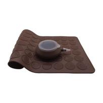48 Holes Macaron Non-Stick Silicone Mat Decorating Pot Kitchen Baking Mold Set Sale Goods ruda