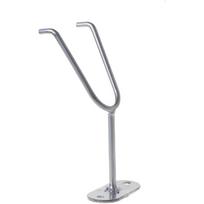 Gravity Feed Paint Purškimo Laikiklis Stovas Purkštuvas Fiksuotas Sieninis Suoliukas Tinka standartiniam Puodo Kablio Kabinos puodeliui 16*6.2cm sidabras