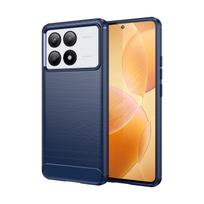 POCO X6 Pro dėklas, skirtas POCO X6 Pro 5G dangtelis, 6,67 colio smūgiams atsparus minkštas silikoninis apsauginis buferis, skirtas Xiaomi POCO X6 Pro Fundas For POCO X6 Pro 5G juoda