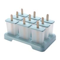 Ice Cream Mold Food Grade Non-stick PVC Ice Pop Maker for Home mėlyna