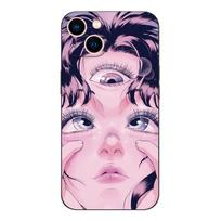 Black Tpu Case For Huawei Honor X8 50 Lite Pro 10 lite Nova 5t 8 9 Pro 4G 5G 8i Cover shintaro kago horror cartoon Nova 5T pink