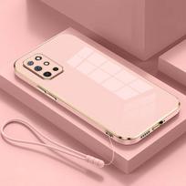 Dėl OnePlus 8T dėklo 1+9R telefono dėklo One Plus 9R 8T dangtelio LE2101 LE2100 KB2001 KB2000 prabangaus kvadratinio dengto smūgiams atsparaus galinio dangtelio For OnePlus 8T&Case & Strap