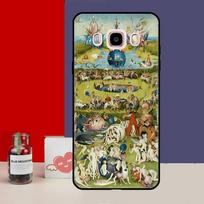 Hieronymus Bosch Art Case For Samsung Galaxy J4 J6 Plus 2018 J8 A6 A7 A8 A9 J1 A3 A5 2016 J3 J5 J7 2017 Cover A8 2018 black