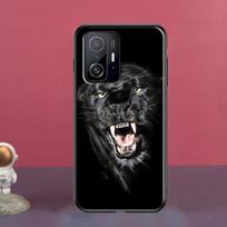 Cheetah Panther skirtas POCO X5 X3 F5 Pro X4 F4 GT M5s C40 F3 dėklas, skirtas Xiaomi 13 Lite 12 11T 12T Pro 12X dangtelis POCO F5 Pro black
