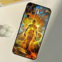 Mandala Chakra Insist Yoga Case For OPPO A15 A74 A54 A94 A52 A72 A31 A53 A53S A5 A9 2020 A3S A5S A83 A91 A93 Cover Find X3 Pro gray