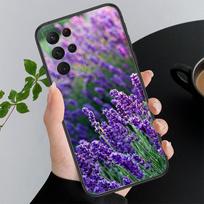 Levandų žiedų telefono dėklas, skirtas Samsung A52S A21S A33 A23 A13 A14 A32 A52 A53 A54 A51 A71 A15 A71 4G gray