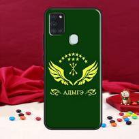 Adygea Circassian Flag For Samsung Galaxy A34 A54 A14 A52 A32 A22 A12 A13 A53 A11 A51 A71 A50 Phone Case Samsung A73 5G green